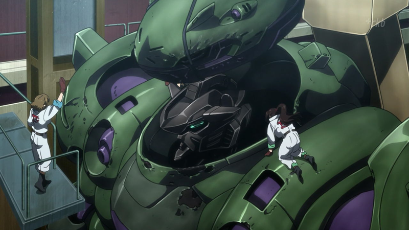 Illustration for article titled Gundam IBO (Iron Blooded Orphans) EP14